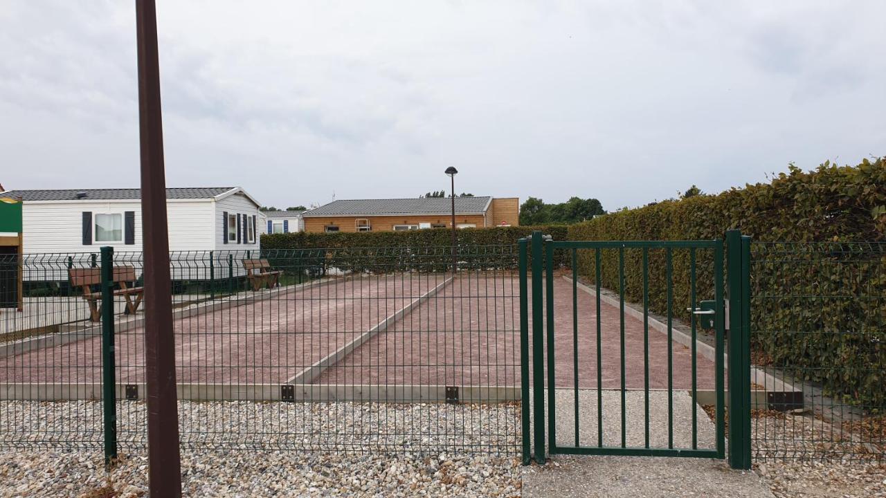 Mobil Home 6-8 Places Parcelle 4 Climatise Biville-sur-Mer Kültér fotó