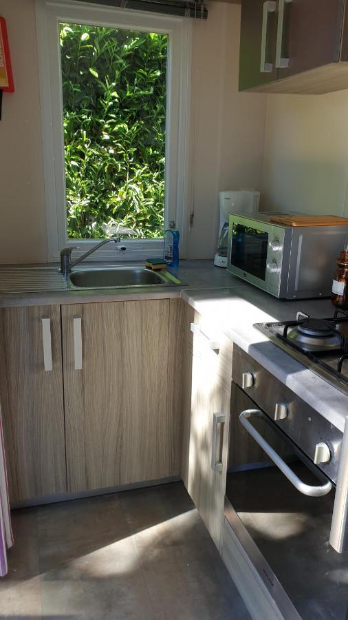 Mobil Home 6-8 Places Parcelle 4 Climatise Biville-sur-Mer Kültér fotó